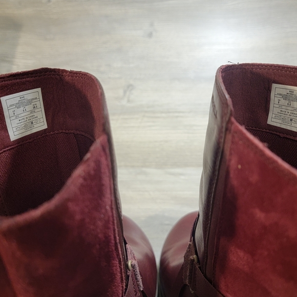 Merrell Women's Dark Red Ankle Boots - Picture 9 of 11